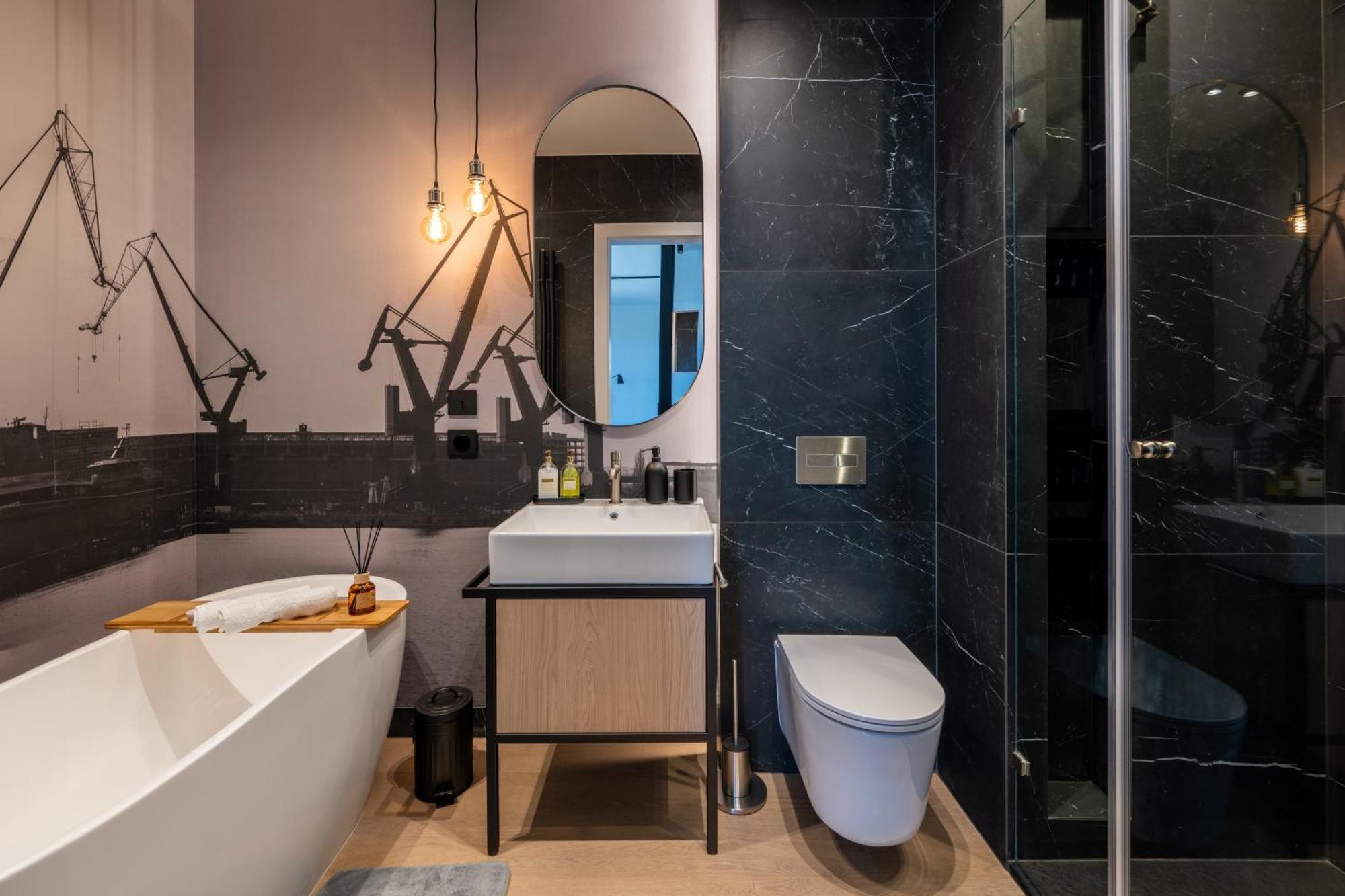 Apartment Brabank Riverside Stara Stocznia Premium Sauna & Gym Гданьск Экстерьер фото
