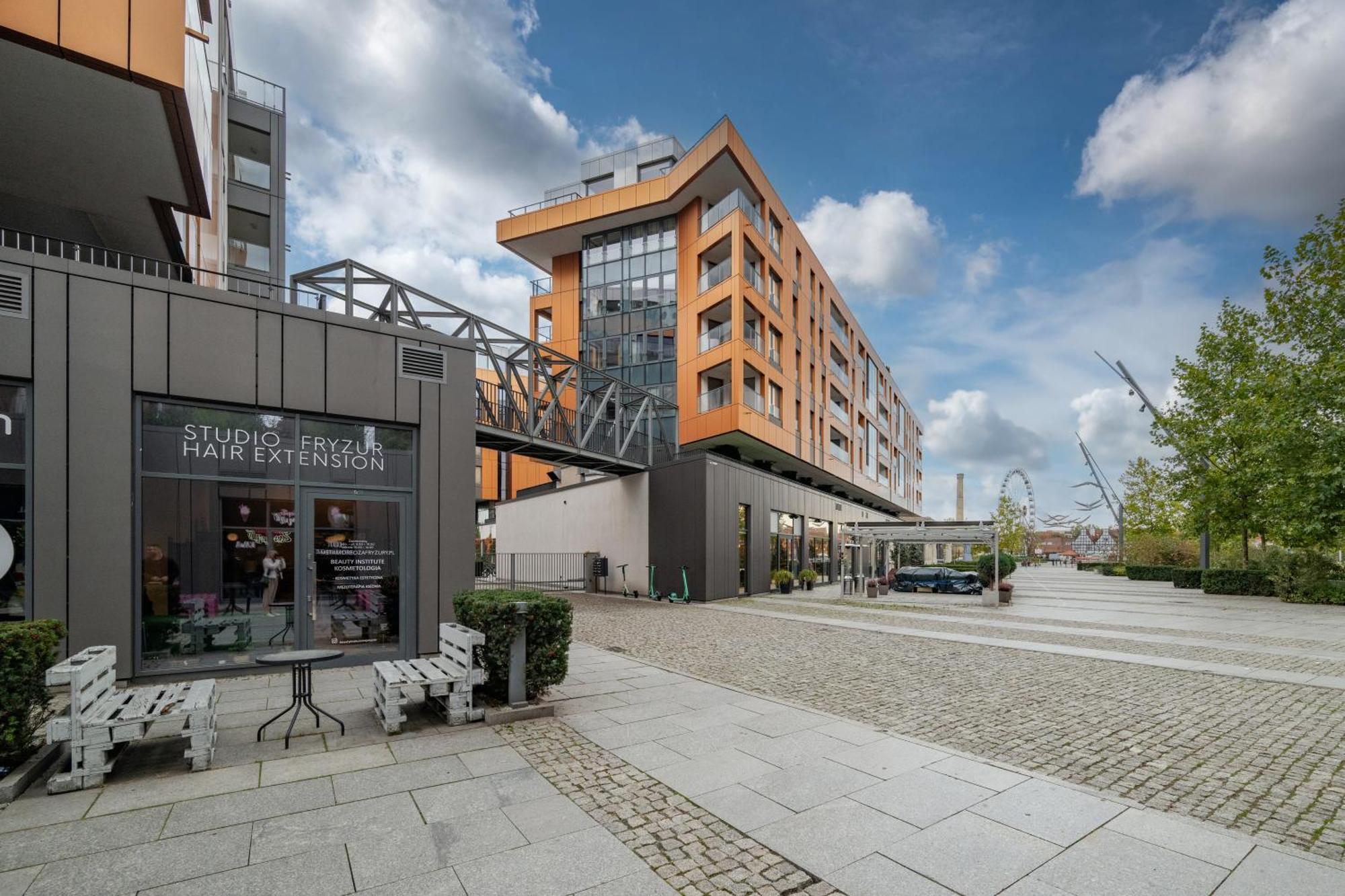 Apartment Brabank Riverside Stara Stocznia Premium Sauna & Gym Гданьск Экстерьер фото